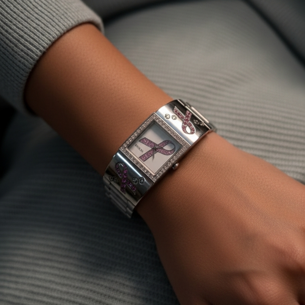 Quick Sale! GUESS Pink Ribbon Awareness Watch